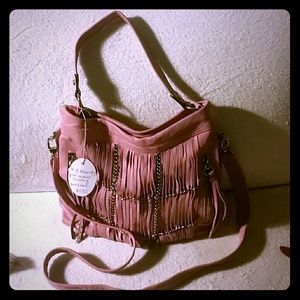 B.Makowsky Leather handbag